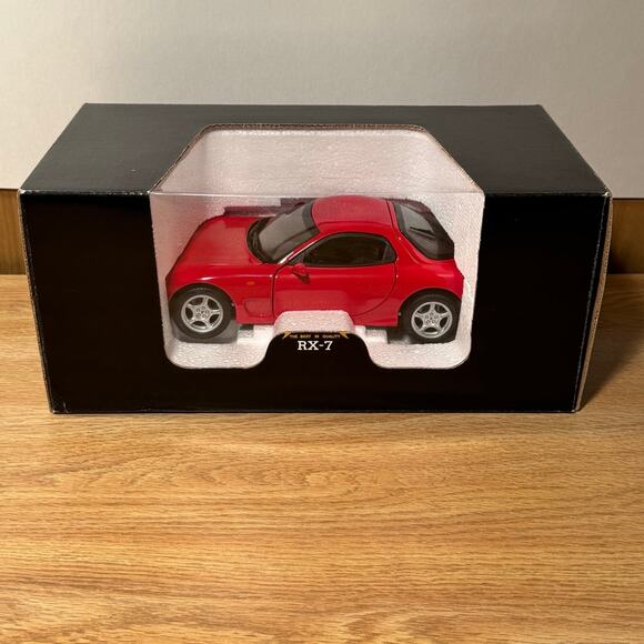 KYOSHO Mazda RX-7 LHD Red 1:18 1/18‎ Diecast Model No. 08001R NIB Japan - Picture 1 of 12